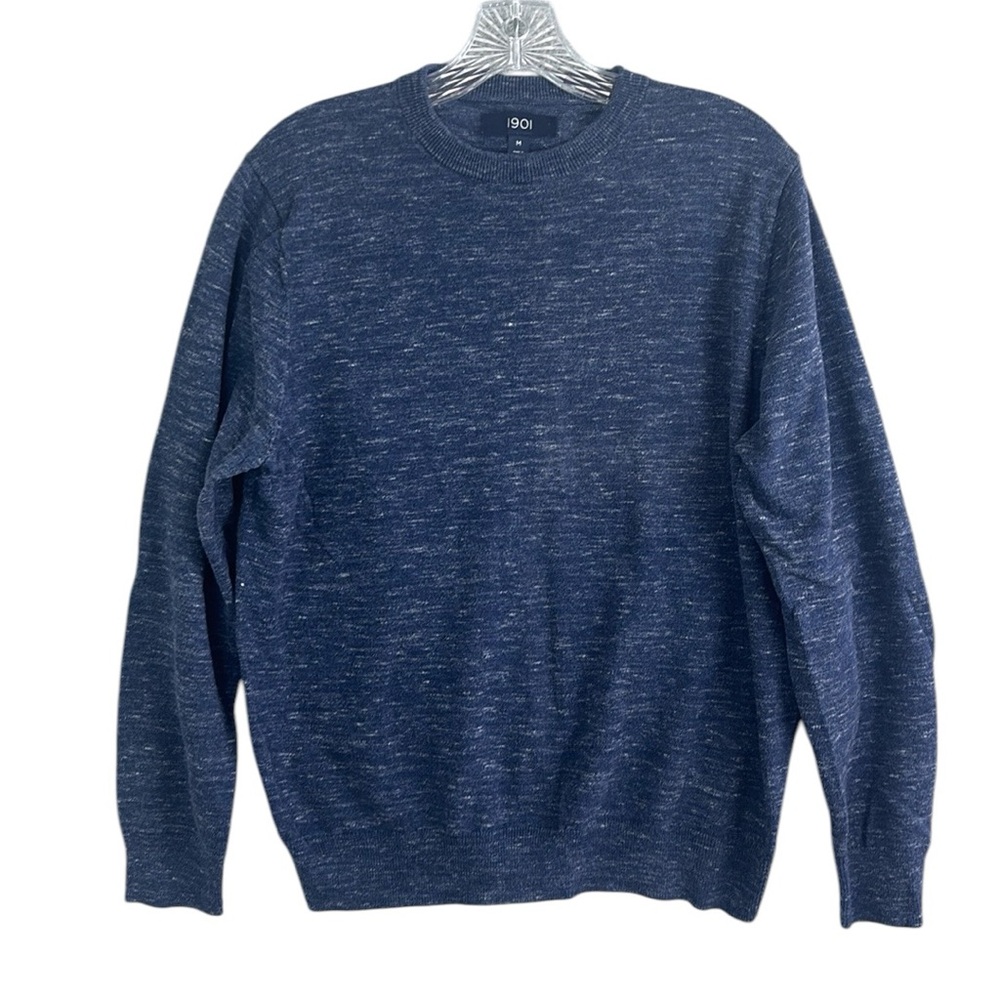 1901 Sweater Medium 100% Cotton Blue